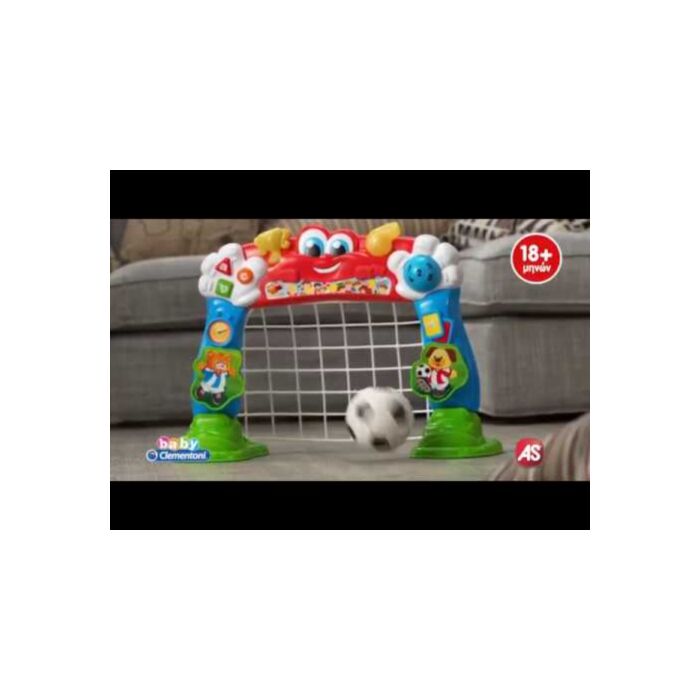 Baby Clementoni Βρεφικό Εκπαιδευτικό Γκολάκιας Για 18+ Μηνών
