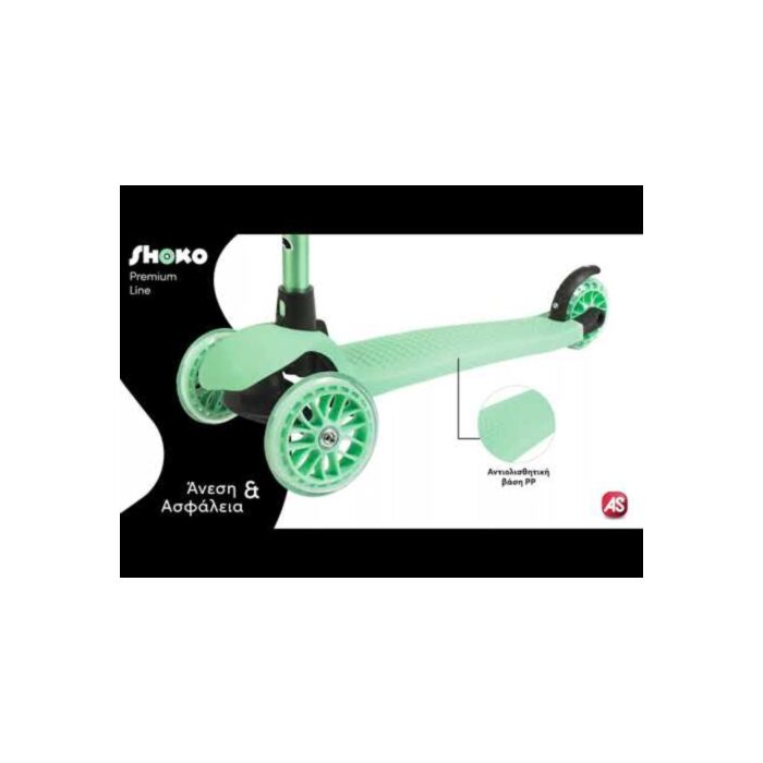 Shoko Kids Scooter Go Fit With 3 Wheels Pink Color For Ages 3+